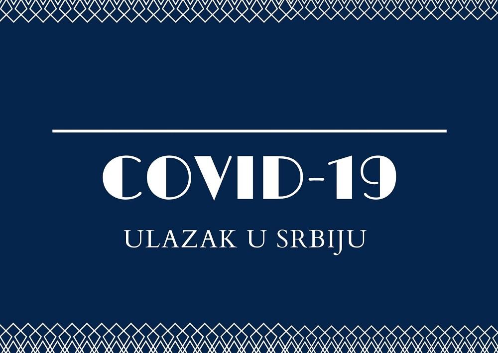 Covid-19 ulazak u Srbiju