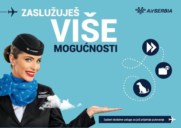 Air Serbia ručni prtljag
