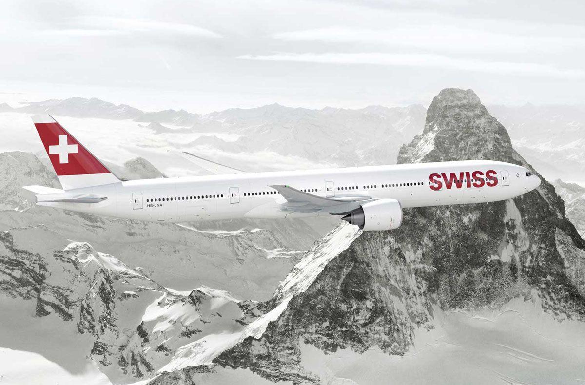 Swiss avio karte